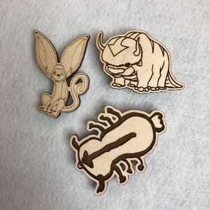 3 Pack Avatar The Last Airbender Magnets